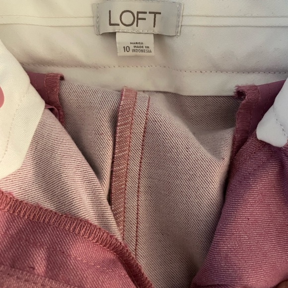 Rose pink colored work pants - Picture 3 of 3